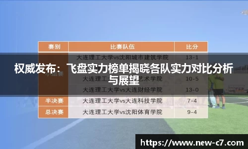 权威发布:飞盘实力榜单揭晓各队实力对比分析与展望